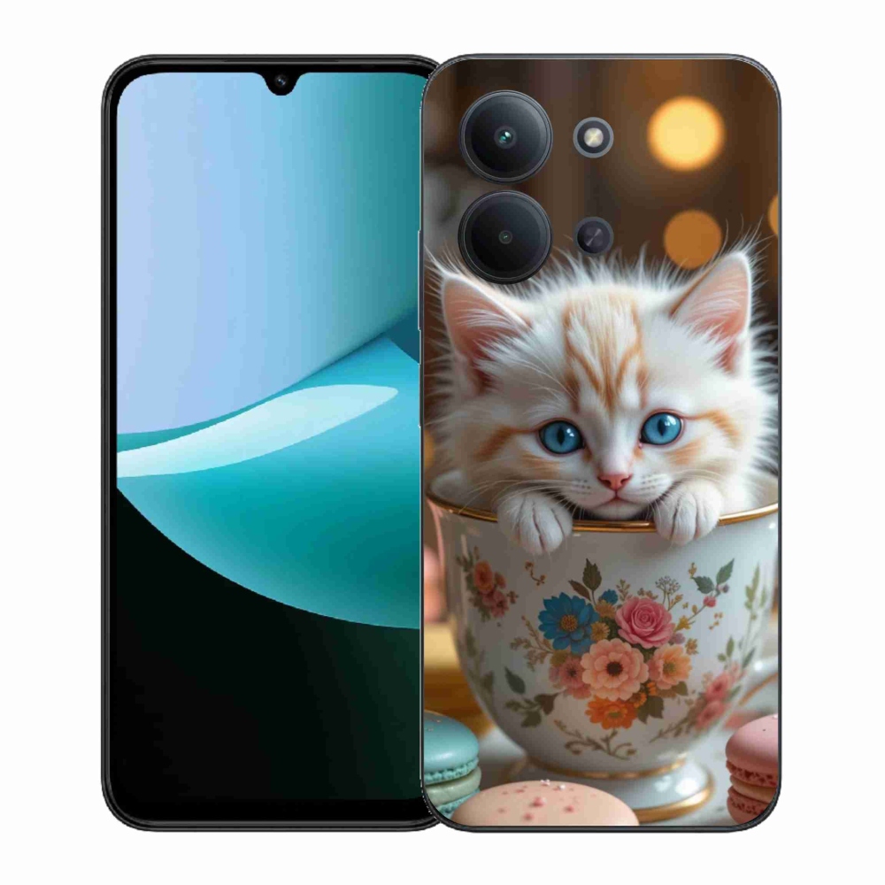 Gél borítás mmCase a Xiaomi Redmi 15C (171mm) / Poco C85 4G (171mm) - aranyos cica 6