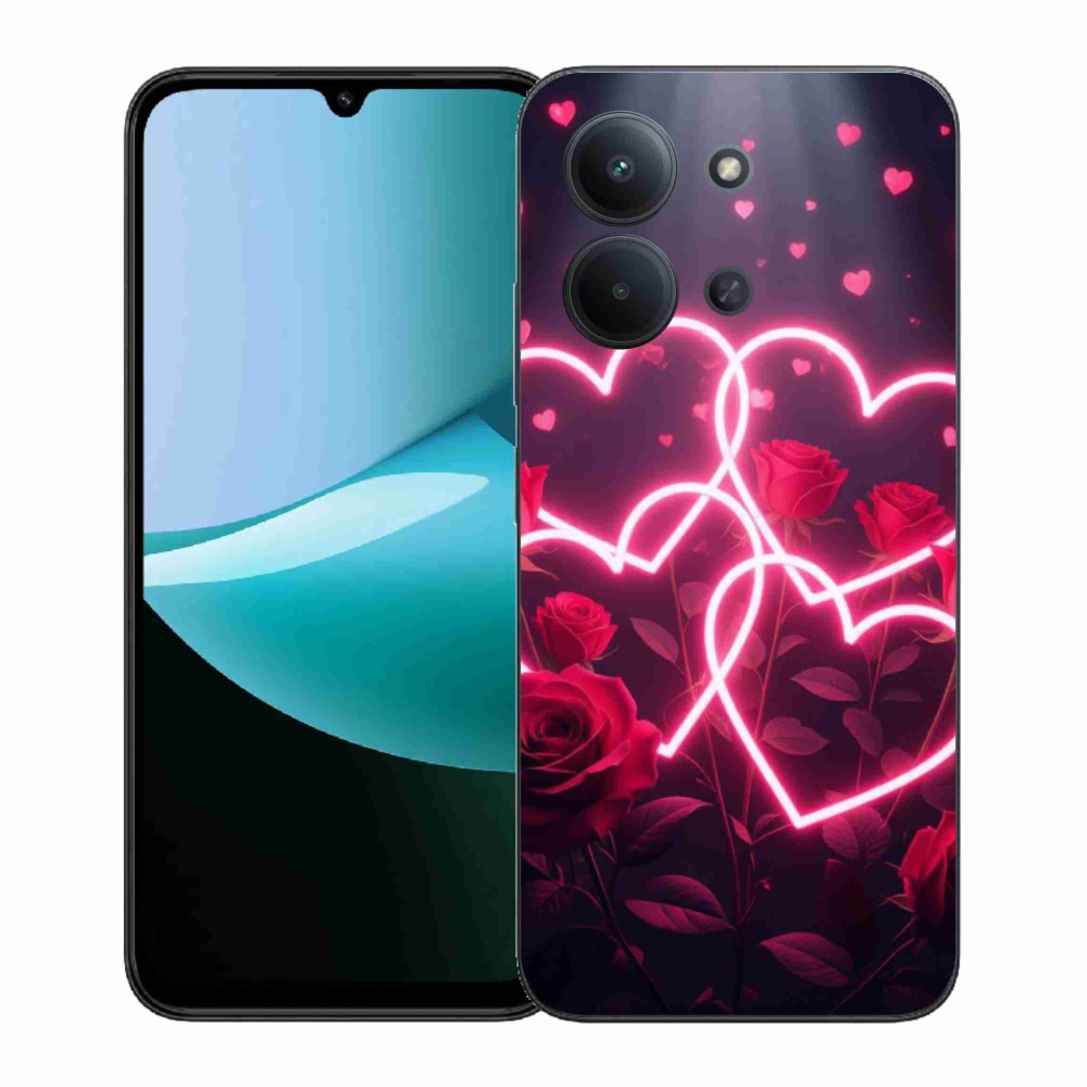 Gél borítás mmCase a Xiaomi Redmi 15C (171mm) / Poco C85 4G (171mm) - a szeretet szíve