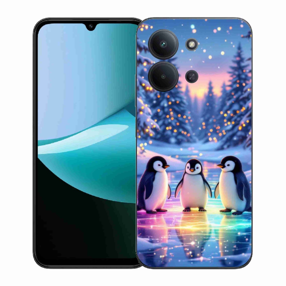 Gél borítás mmCase a Xiaomi Redmi 15C (171mm) / Poco C85 4G (171mm) - pingvinekhez
