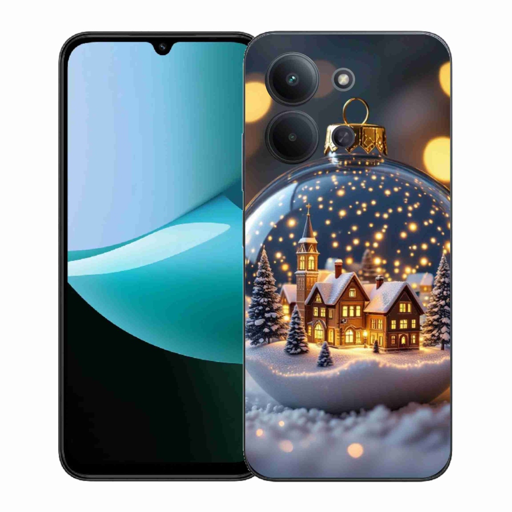 Gél borítás mmCase a Xiaomi Redmi 15C (171mm) / Poco C85 4G (171mm) - Karácsonyi labda 4