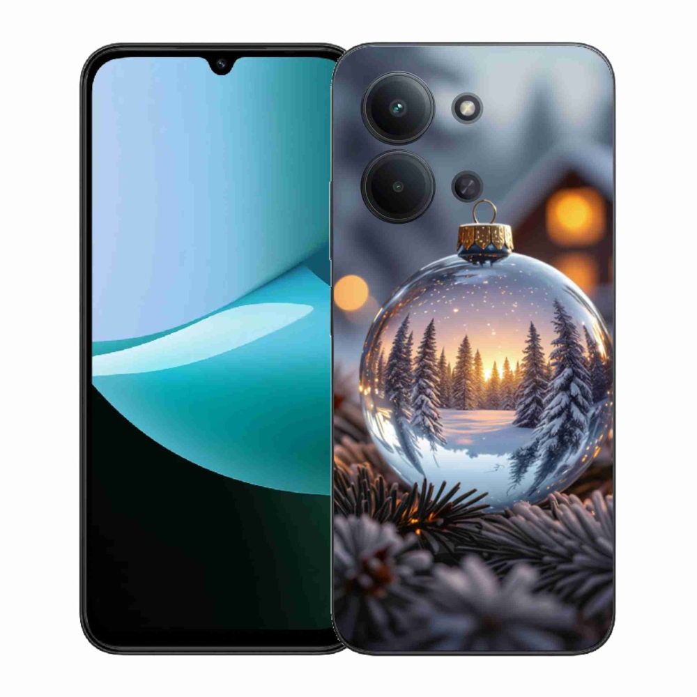 Gél borítás mmCase a Xiaomi Redmi 15C (171mm) / Poco C85 4G (171mm) - karácsonyi dekorációhoz