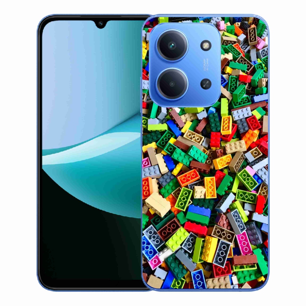 Gél borítás mmCase a Xiaomi Redmi 15C 4G/5G (173mm) - színes építőkockákhoz