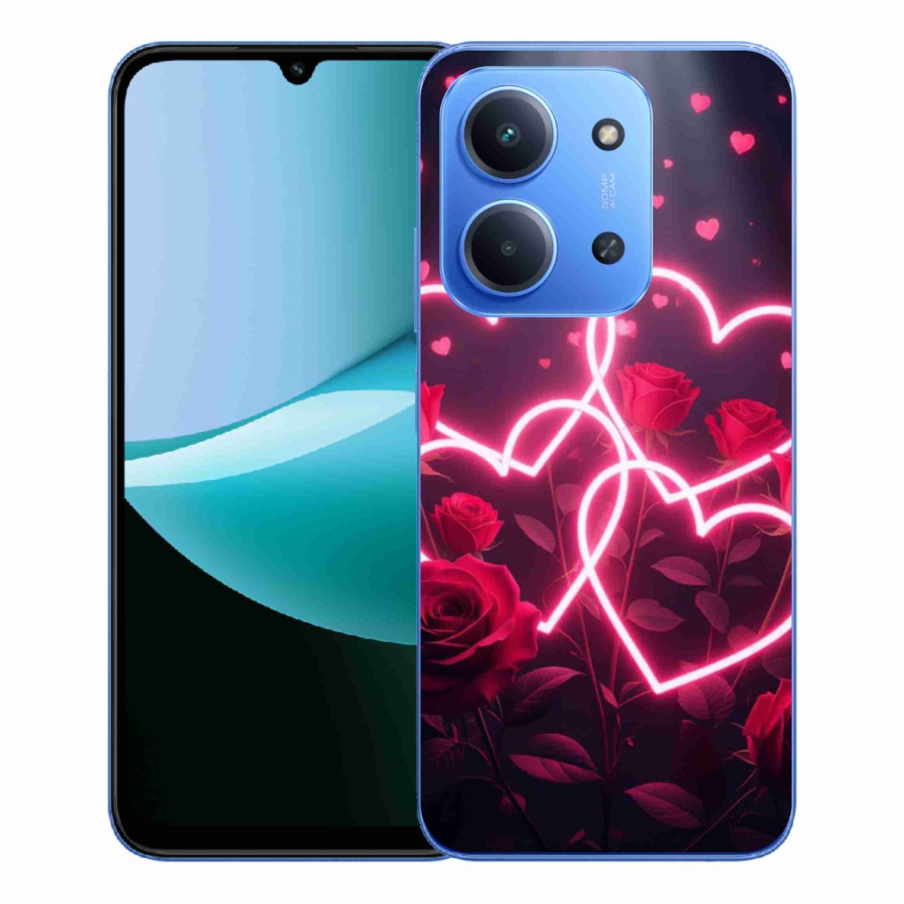 Gél borítás mmCase a Xiaomi Redmi 15C 4G/5G (173mm) - Heart of Love számára