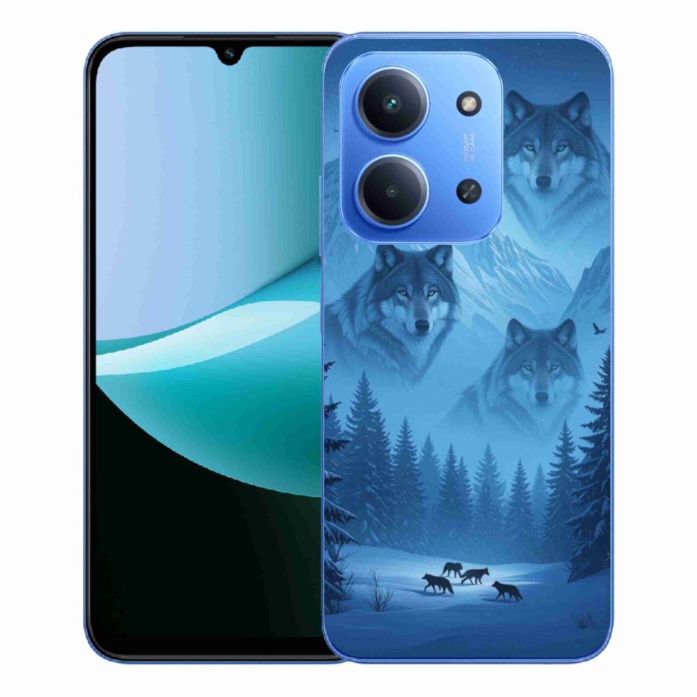 Gél borítás mmCase a Xiaomi Redmi 15C 4G/5G (173mm) - farkas csomaghoz