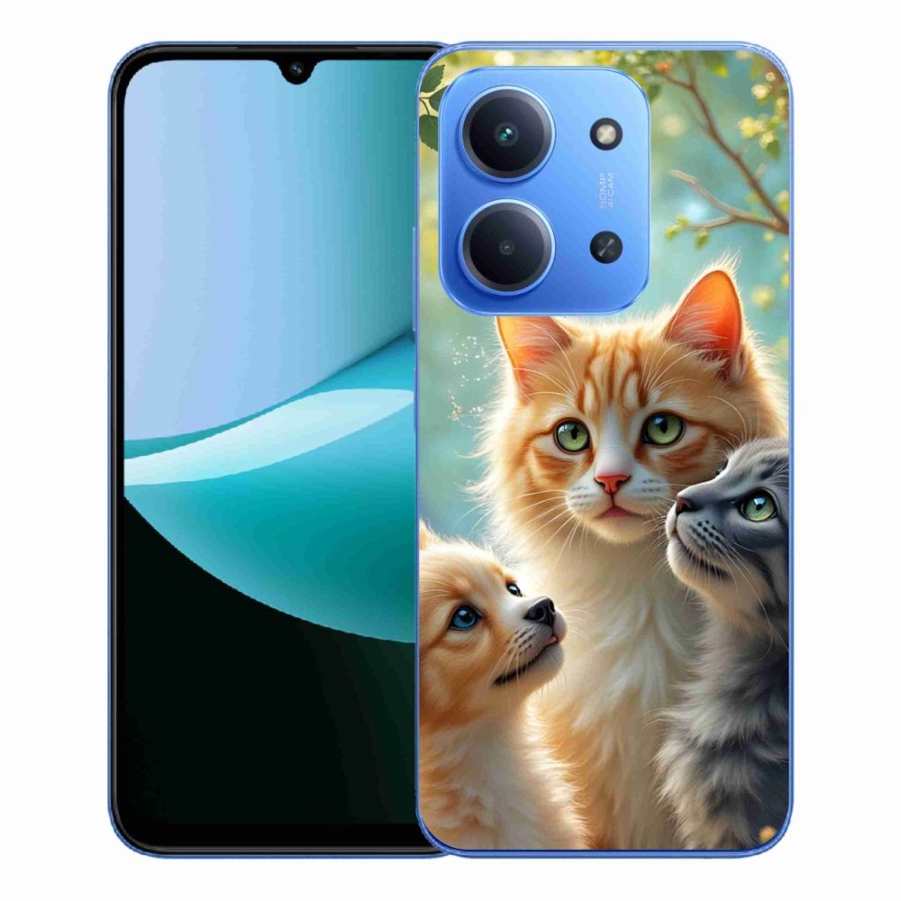 Gél borítás mmCase a Xiaomi Redmi 15C 4G/5G (173mm) - állati barátság 2