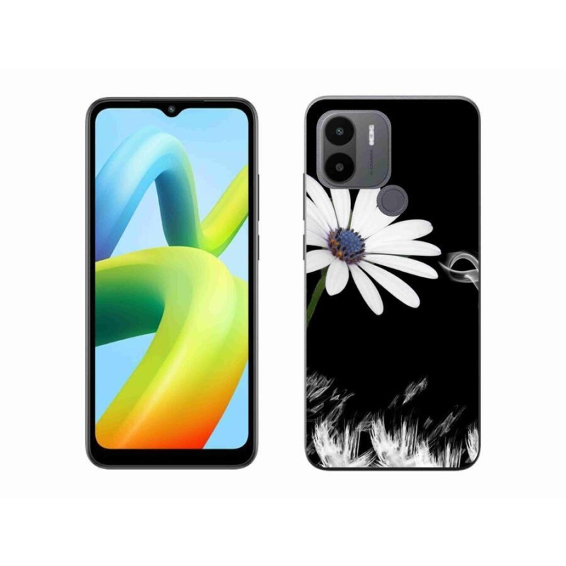 Gél borítás mmCase a Xiaomi Redmi A1+/A2+ készülékhez - fehér virág