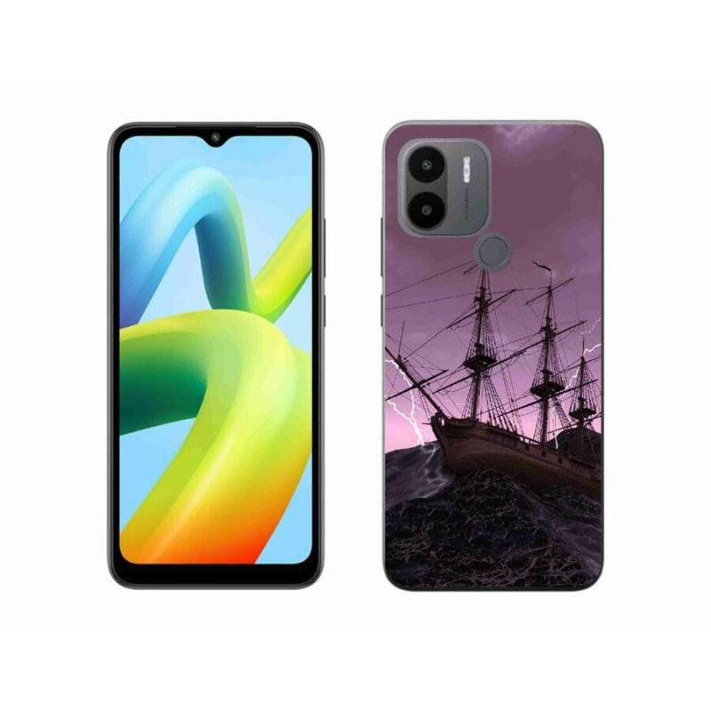 Gél borítás mmCase a Xiaomi Redmi A1+/A2+ készülékhez - hajó a viharban