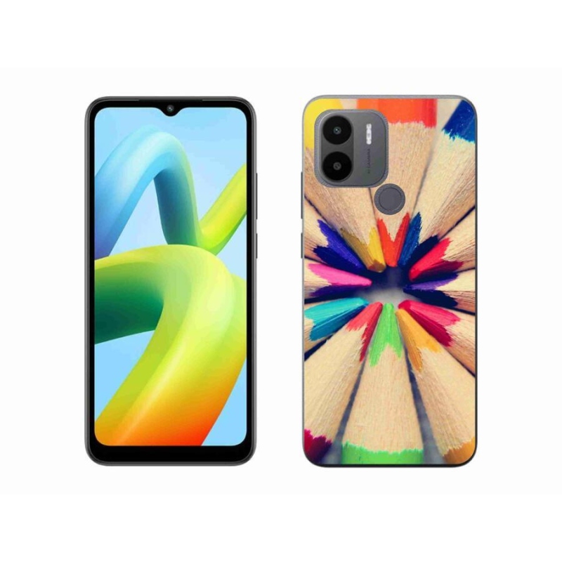 Gél borítás mmCase a Xiaomi Redmi A1+/A2+ készülékhez - zsírkréták