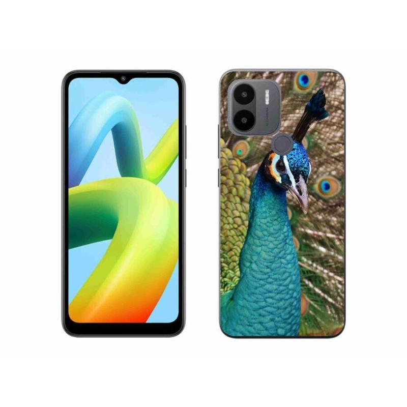 Gél borítás mmCase a Xiaomi Redmi A1+/A2+ készülékhez - páva