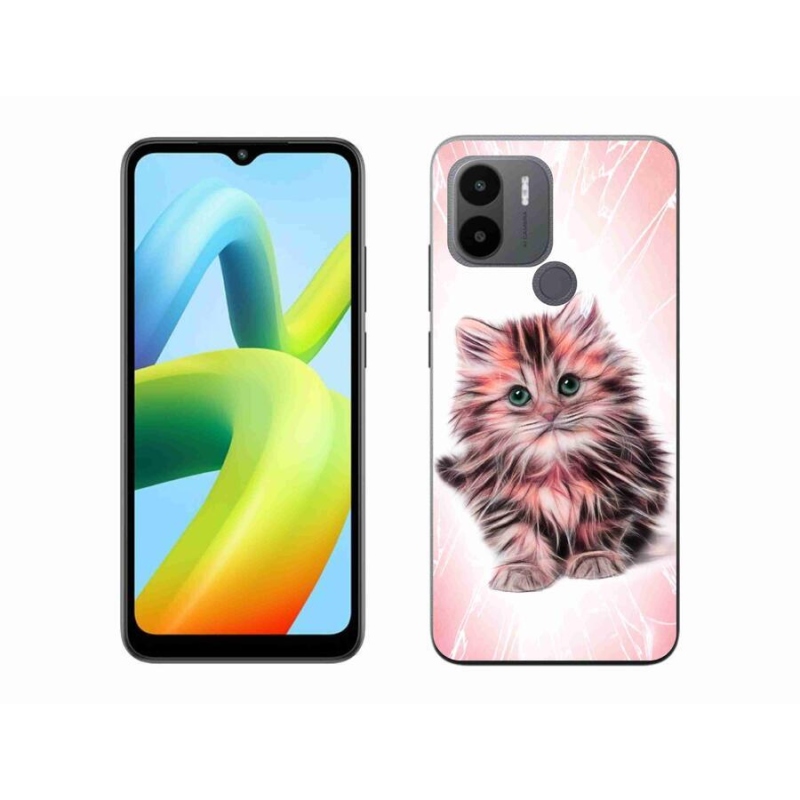 Gél borítás mmCase a Xiaomi Redmi A1+/A2+ készülékhez - aranyos cica