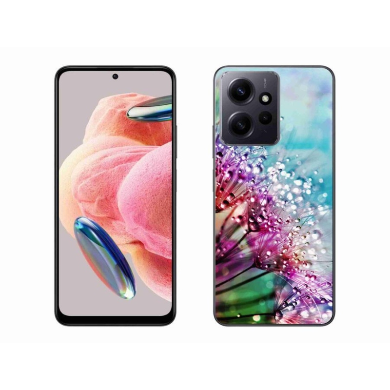 Gél borítás mmCase a Xiaomi Redmi Note 12 4G-hez - színes virágok