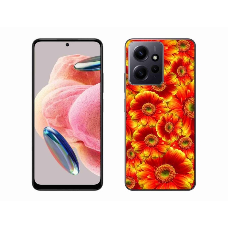 Gél borítás mmCase a Xiaomi Redmi Note 12 4G-hez - gerbera 1