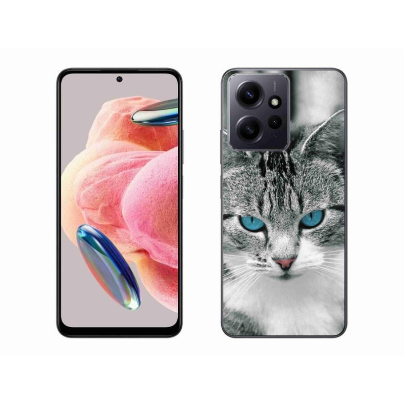 Gél borítás mmCase a Xiaomi Redmi Note 12 4G-hez - macskaszem 1