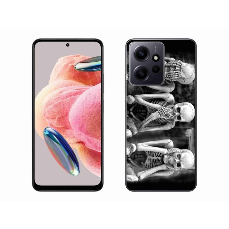 Gél borítás mmCase a Xiaomi Redmi Note 12 4G - csontvázakhoz