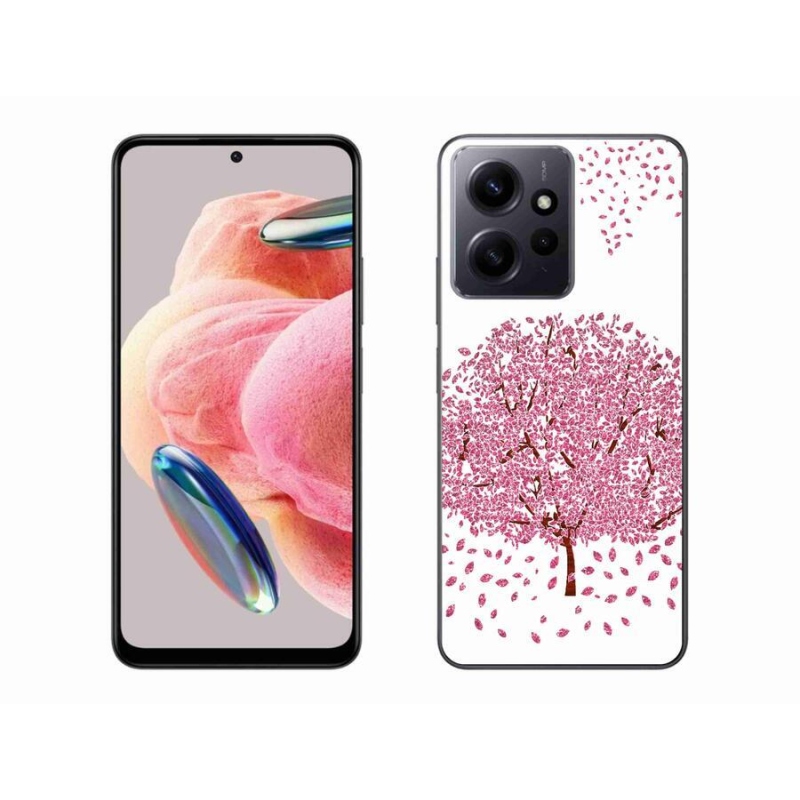 Gél borítás mmCase a Xiaomi Redmi Note 12 4G-hez - rajzfilmfa levelekkel