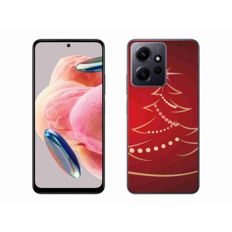 Gél borítás mmCase a Xiaomi Redmi Note 12 4G-hez - karácsonyfa karikatúra