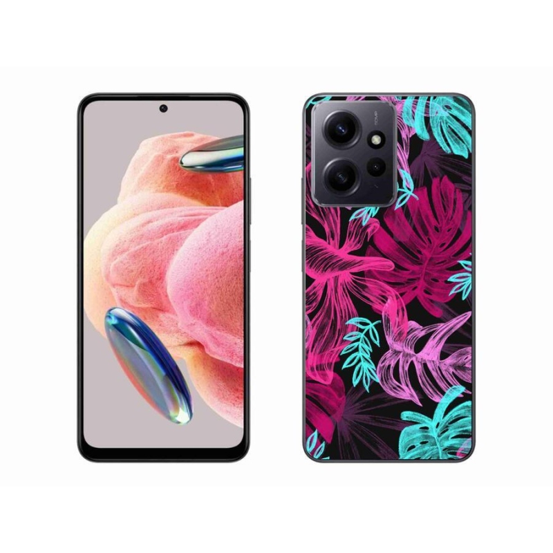 Gél borító mmCase a Xiaomi Redmi Note 12 4G - virágok 1