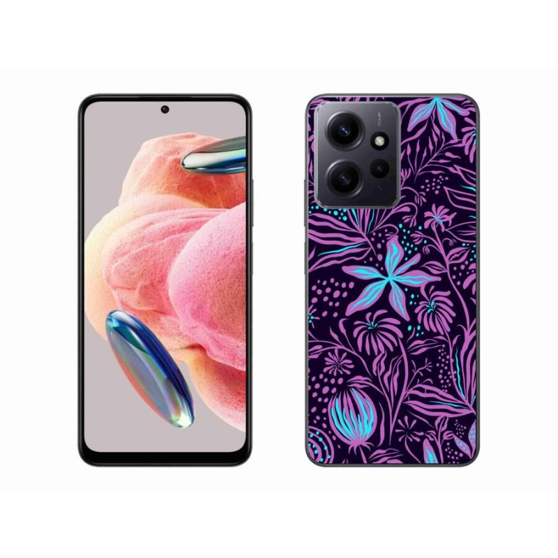 Gél borítás mmCase a Xiaomi Redmi Note 12 4G - virágok 2