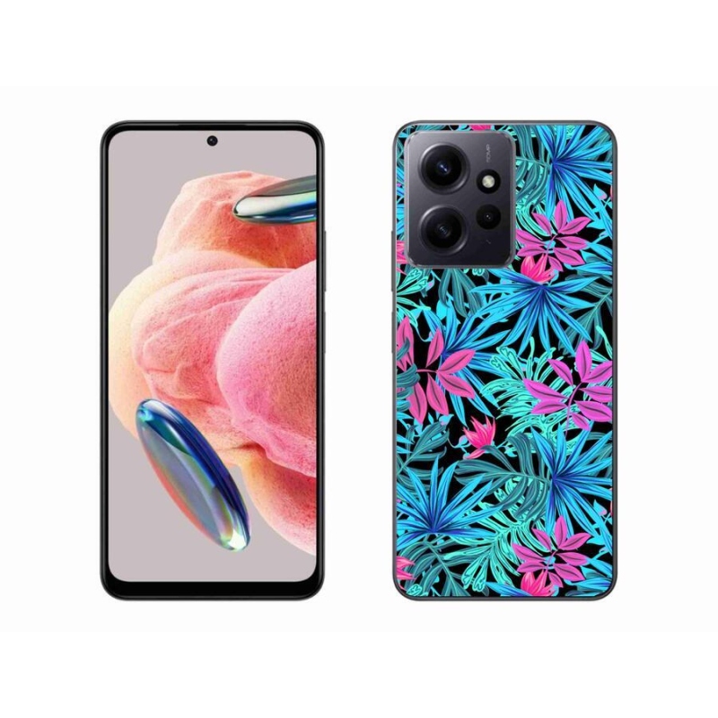 Gél borító mmCase a Xiaomi Redmi Note 12 4G-hez - virágok 3
