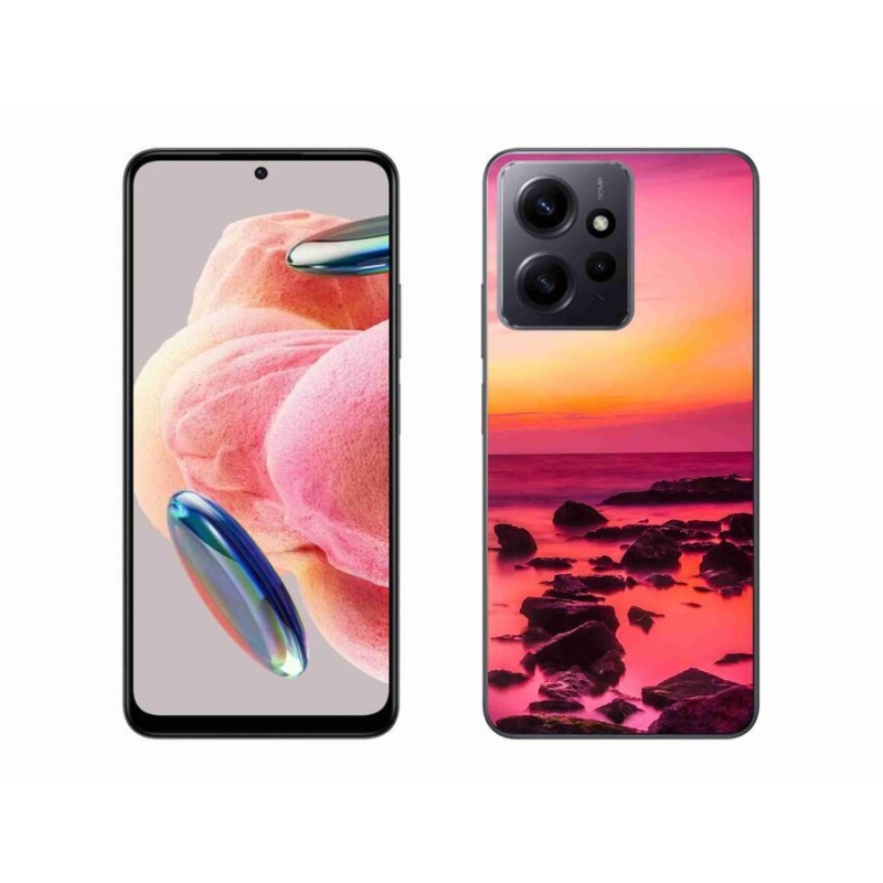 Gél borítás mmCase a Xiaomi Redmi Note 12 4G-hez - tenger és ragyogás