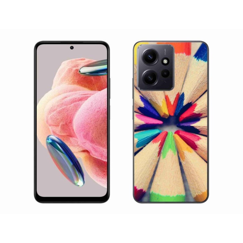Gél borítás mmCase a Xiaomi Redmi Note 12 4G-hez - zsírkréták