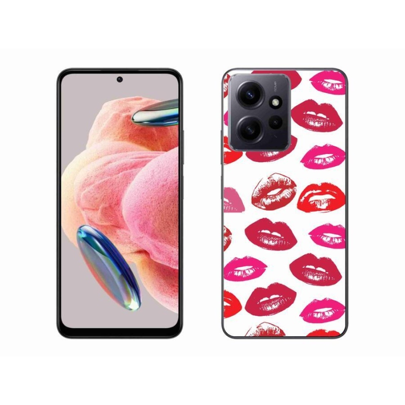 Gél borítás mmCase a Xiaomi Redmi Note 12 4G-hez - ajkak
