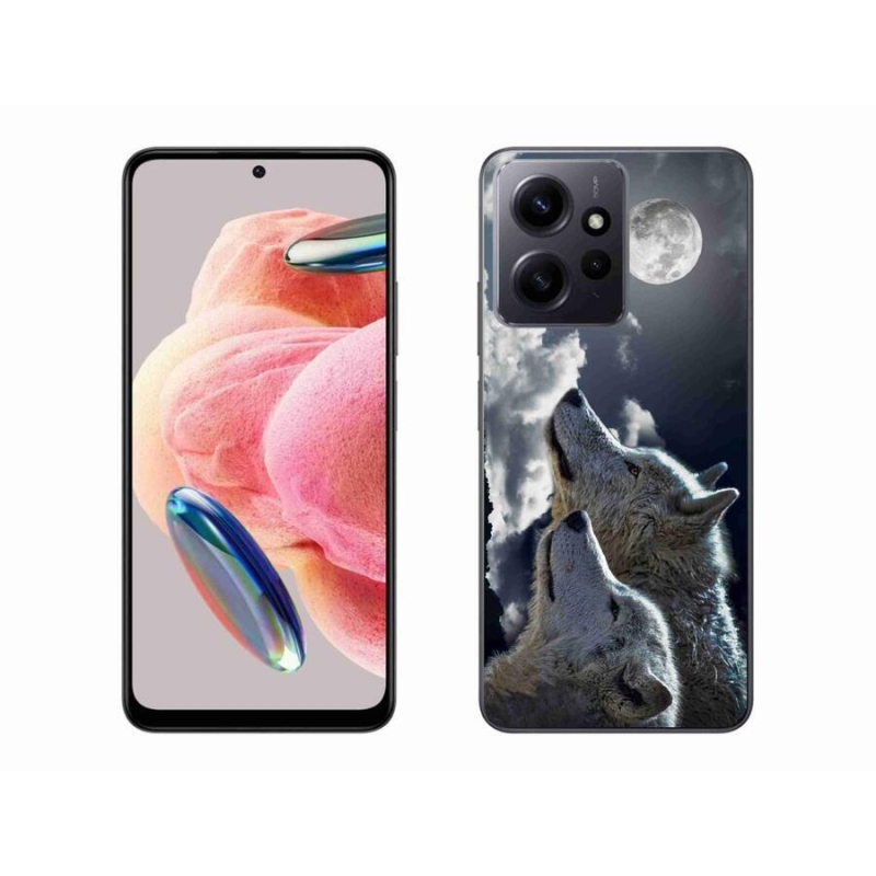 Gél borítás mmCase a Xiaomi Redmi Note 12 4G-hez - farkasok