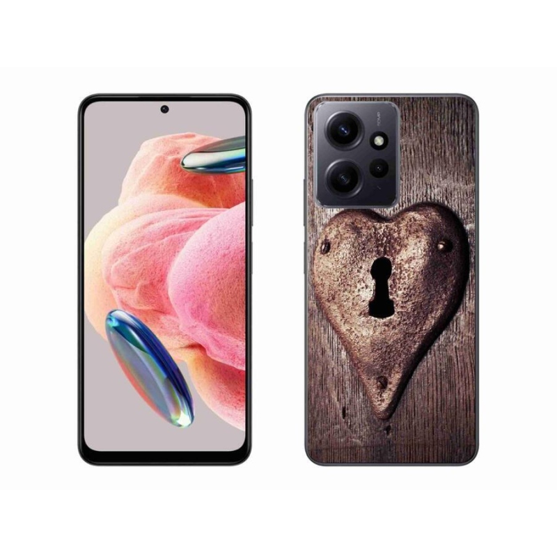 Gél borítás mmCase a Xiaomi Redmi Note 12 4G-hez - szív alakú zárral