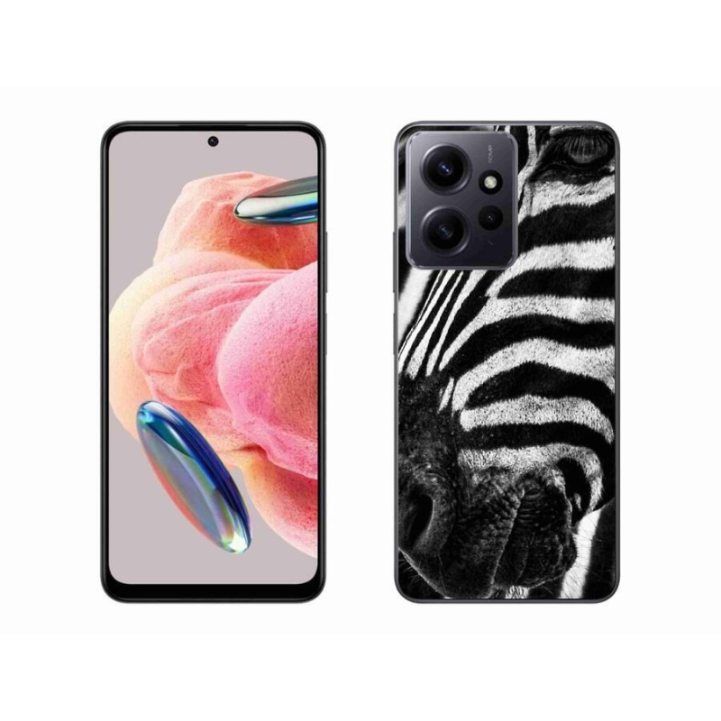 Gél borítás mmCase a Xiaomi Redmi Note 12 4G-hez - zebra