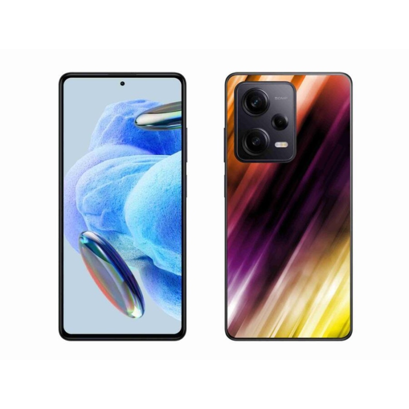 Gél borítás mmCase a Xiaomi Redmi Note 12 Pro+ 5G számára - absztrakt minta 5