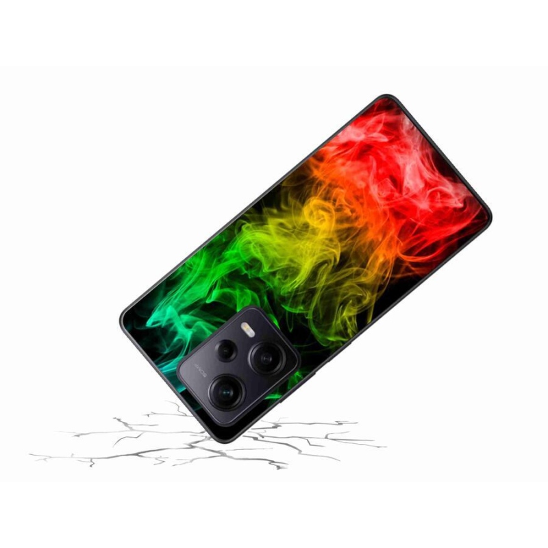 Gél borítás mmCase a Xiaomi Redmi Note 12 Pro+ 5G számára - absztrakt minta 7