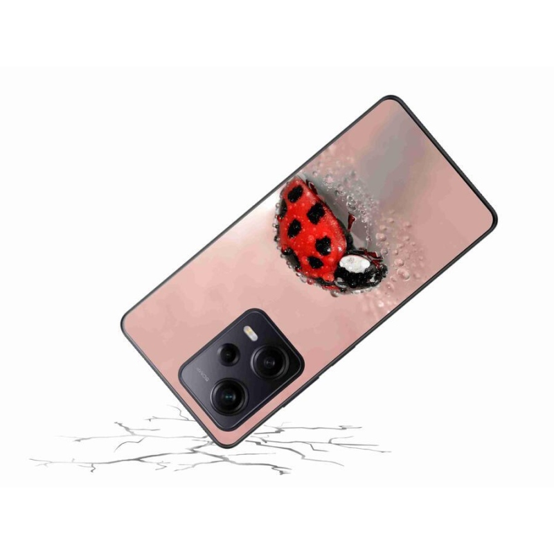 Gél borítás mmCase a Xiaomi Redmi Note 12 Pro+ 5G számára - katicabogár
