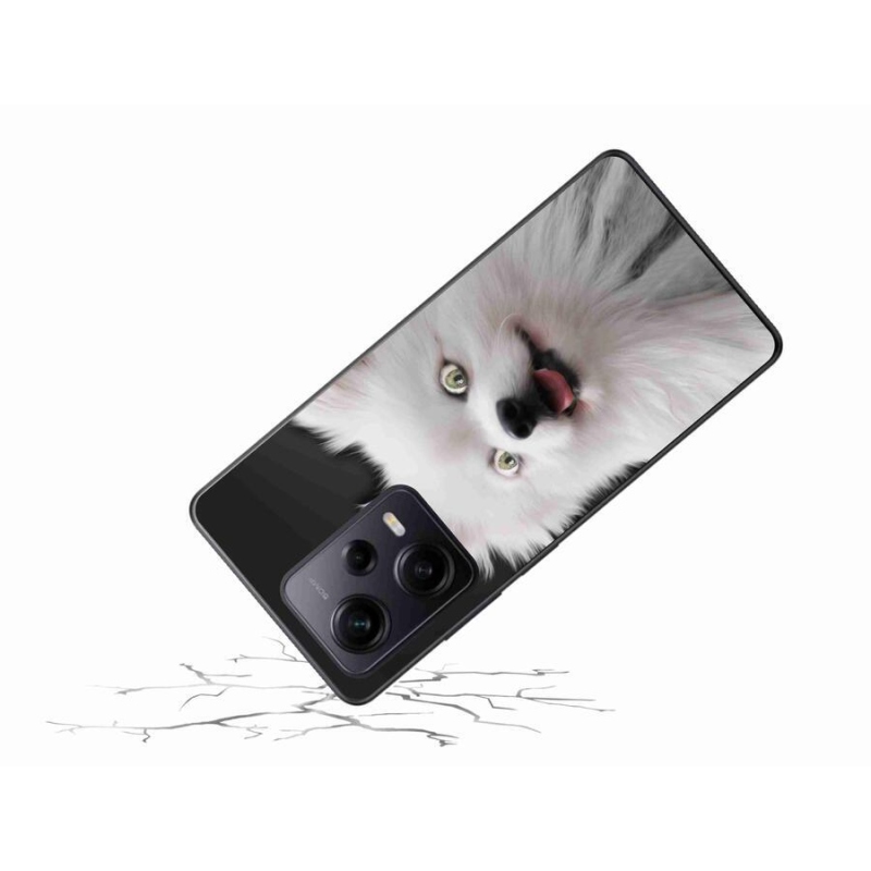 Gél borítás mmCase a Xiaomi Redmi Note 12 Pro+ 5G-hez - fehér tipp