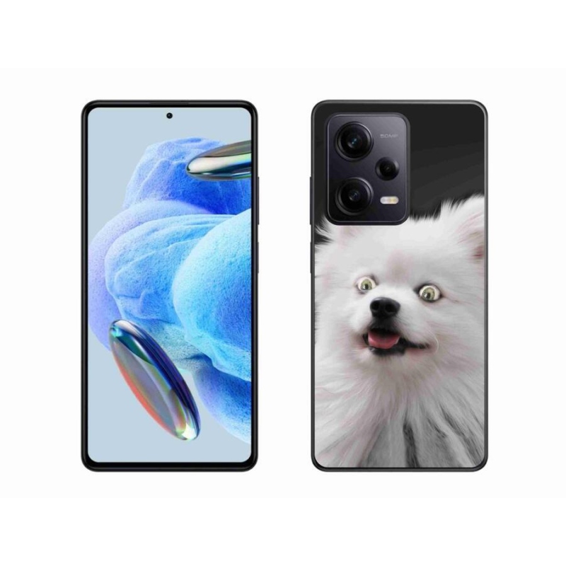 Gél borítás mmCase a Xiaomi Redmi Note 12 Pro+ 5G-hez - fehér tipp