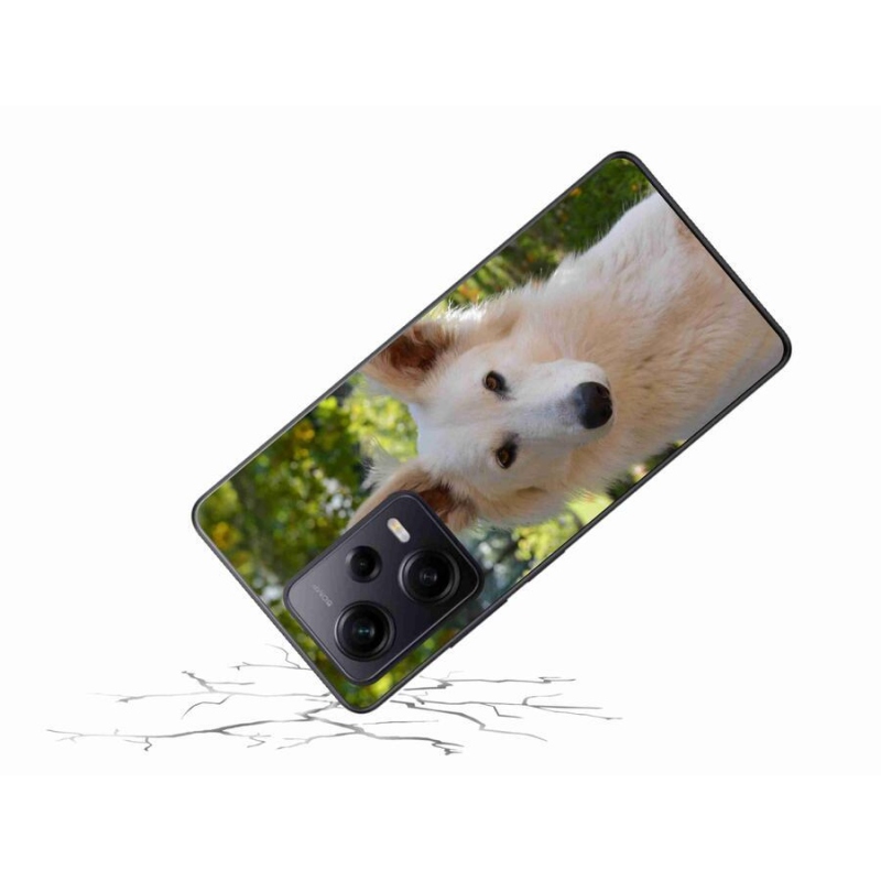 Gél borítás mmCase a Xiaomi Redmi Note 12 Pro+ 5G - fehér svájci pásztor 1