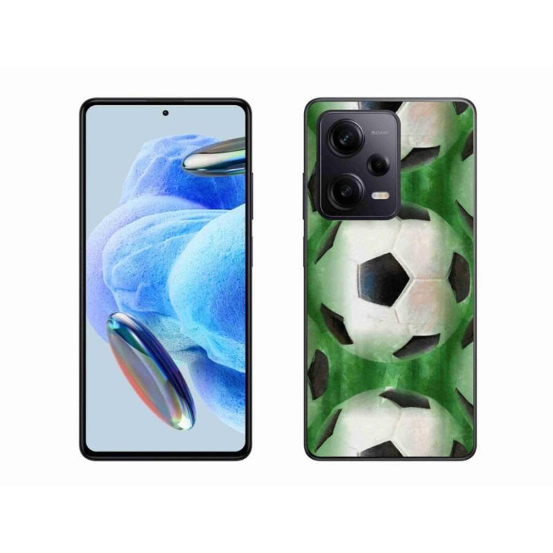 Gél borítás mmCase a Xiaomi Redmi Note 12 Pro+ 5G számára - focilabda