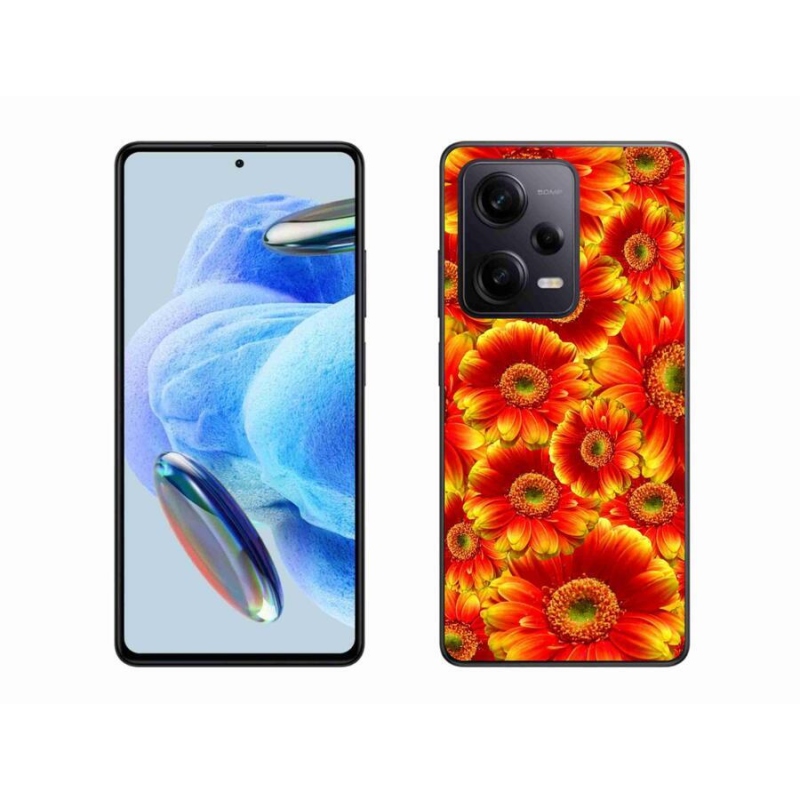 Gél borítás mmCase a Xiaomi Redmi Note 12 Pro+ 5G számára - gerbera 1