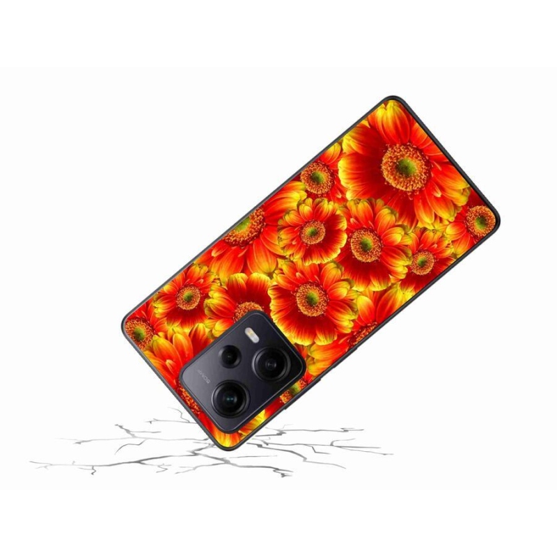 Gél borítás mmCase a Xiaomi Redmi Note 12 Pro+ 5G számára - gerbera 1