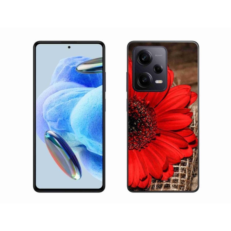 Gél borítás mmCase a Xiaomi Redmi Note 12 Pro+ 5G számára - gerbera