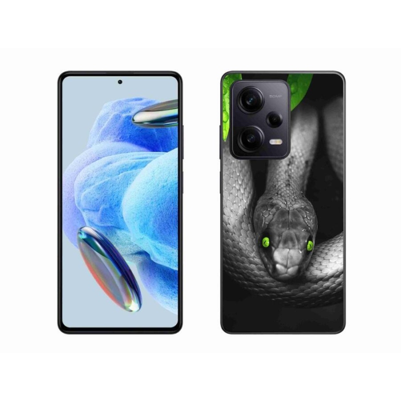 Gél borítás mmCase a Xiaomi Redmi Note 12 Pro+ 5G - kígyóhoz