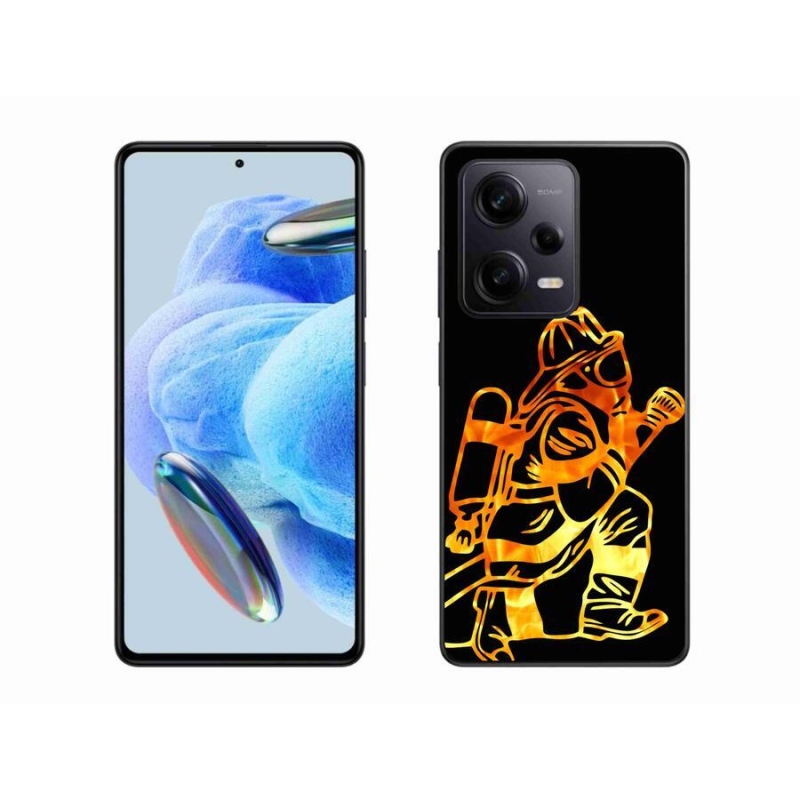 Gél borítás mmCase a Xiaomi Redmi Note 12 Pro+ 5G - tűzoltó 1