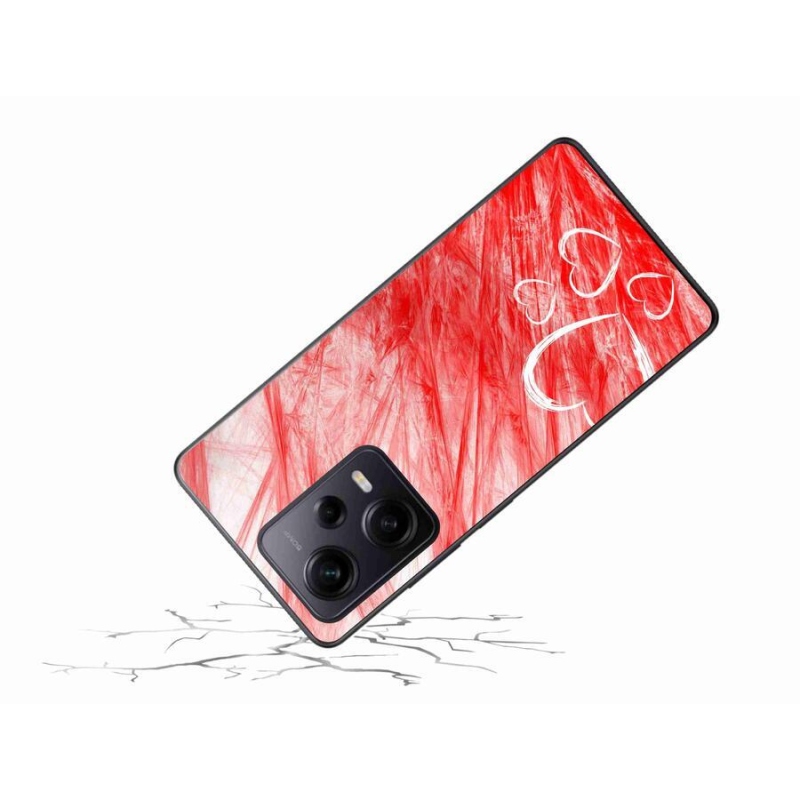 Gél borítás mmCase a Xiaomi Redmi Note 12 Pro+ 5G számára - szív