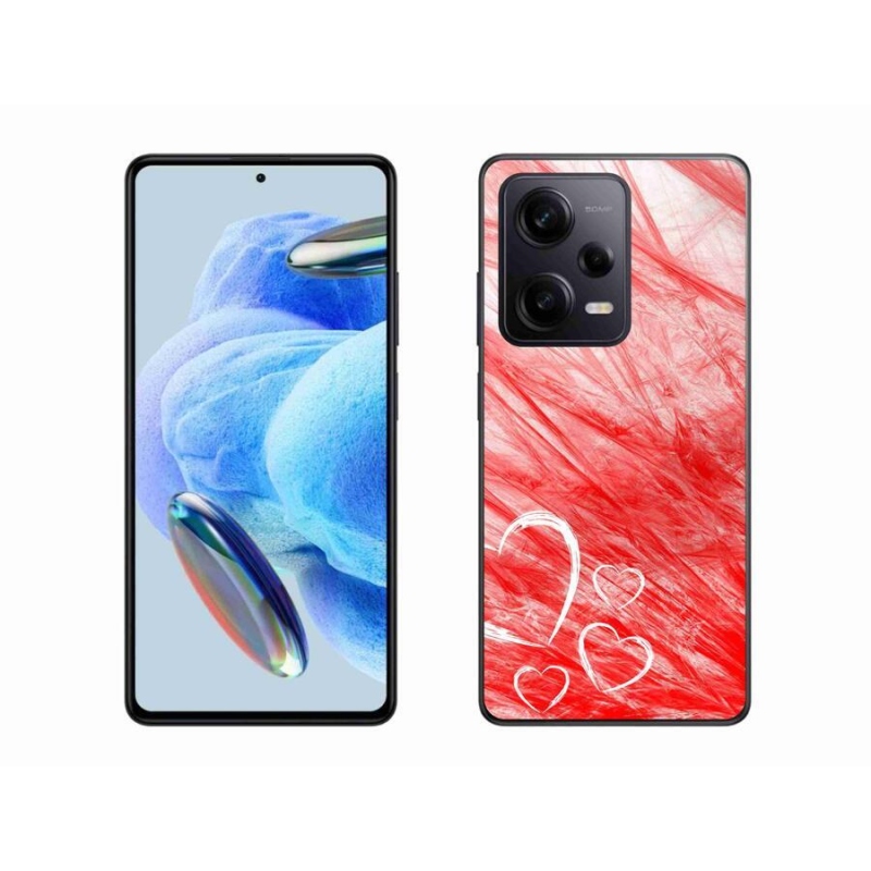 Gél borítás mmCase a Xiaomi Redmi Note 12 Pro+ 5G számára - szív