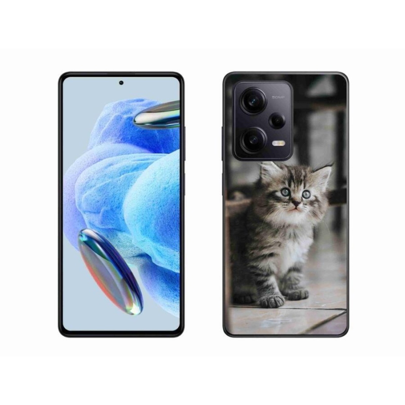 Gél borítás mmCase a Xiaomi Redmi Note 12 Pro+ 5G számára - cica