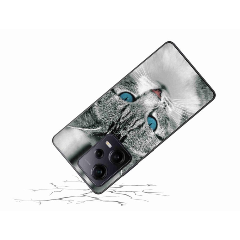 Gél borítás mmCase a Xiaomi Redmi Note 12 Pro+ 5G - macskaszem 1