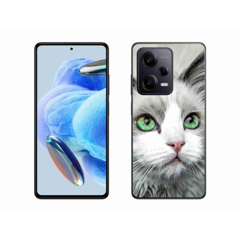 Gél borítás mmCase a Xiaomi Redmi Note 12 Pro+ 5G - macskaszemhez