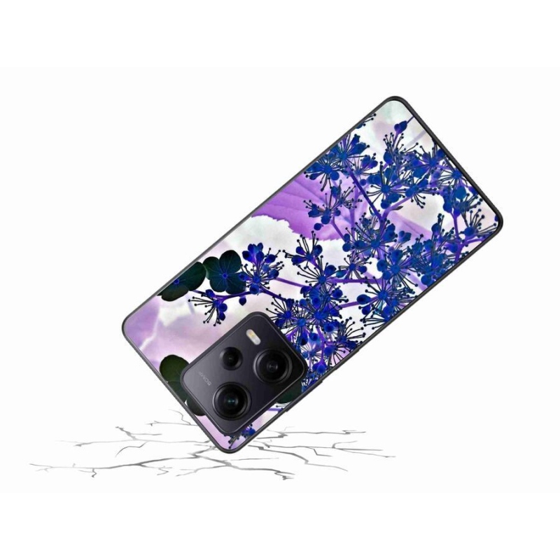 Gél borítás mmCase a Xiaomi Redmi Note 12 Pro+ 5G - hortenzia virághoz