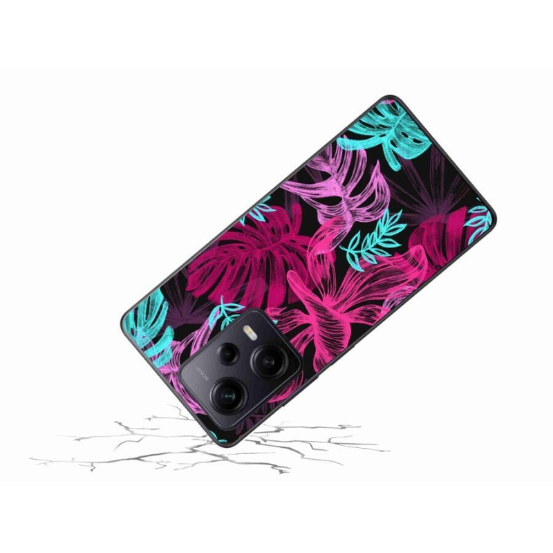 Gél borítás mmCase a Xiaomi Redmi Note 12 Pro+ 5G - virágok 1