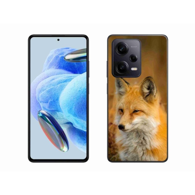 Gél borítás mmCase a Xiaomi Redmi Note 12 Pro+ 5G számára - rókakék