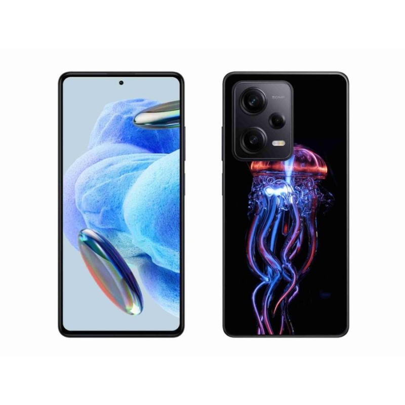 Gél borítás mmCase a Xiaomi Redmi Note 12 Pro+ 5G - medúza számára